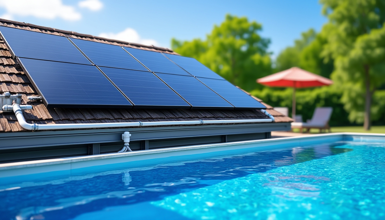 découvrez comment installer des panneaux solaires thermiques pour chauffer efficacement votre piscine tout en réalisant des économies d'énergie grâce au chauffage solaire.