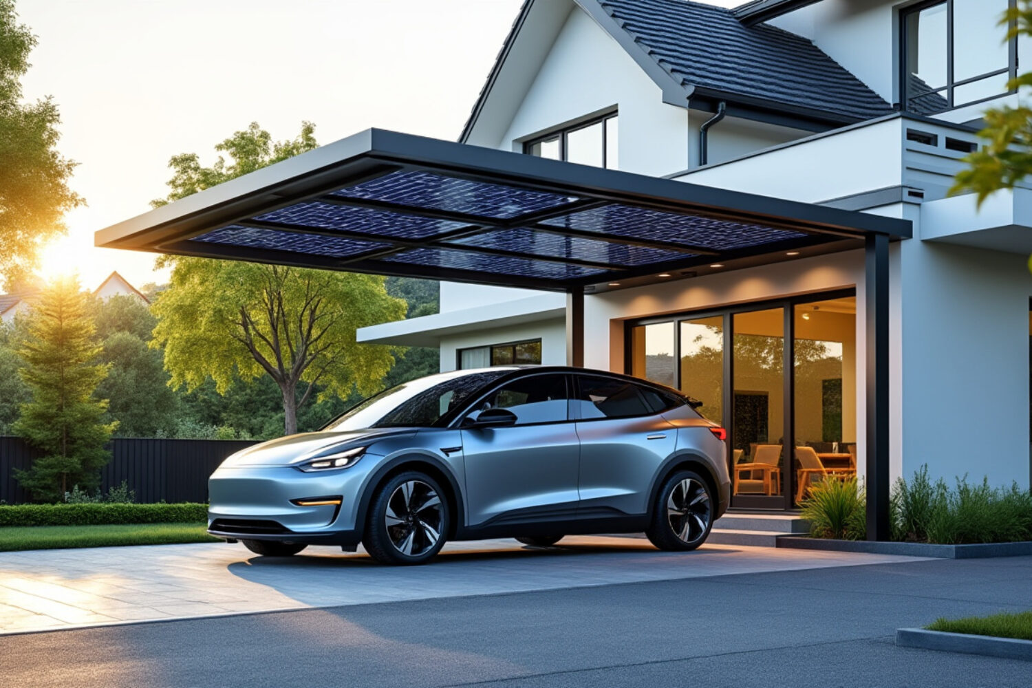 Carport photovoltaïque : prix, autonomie et aides 2026