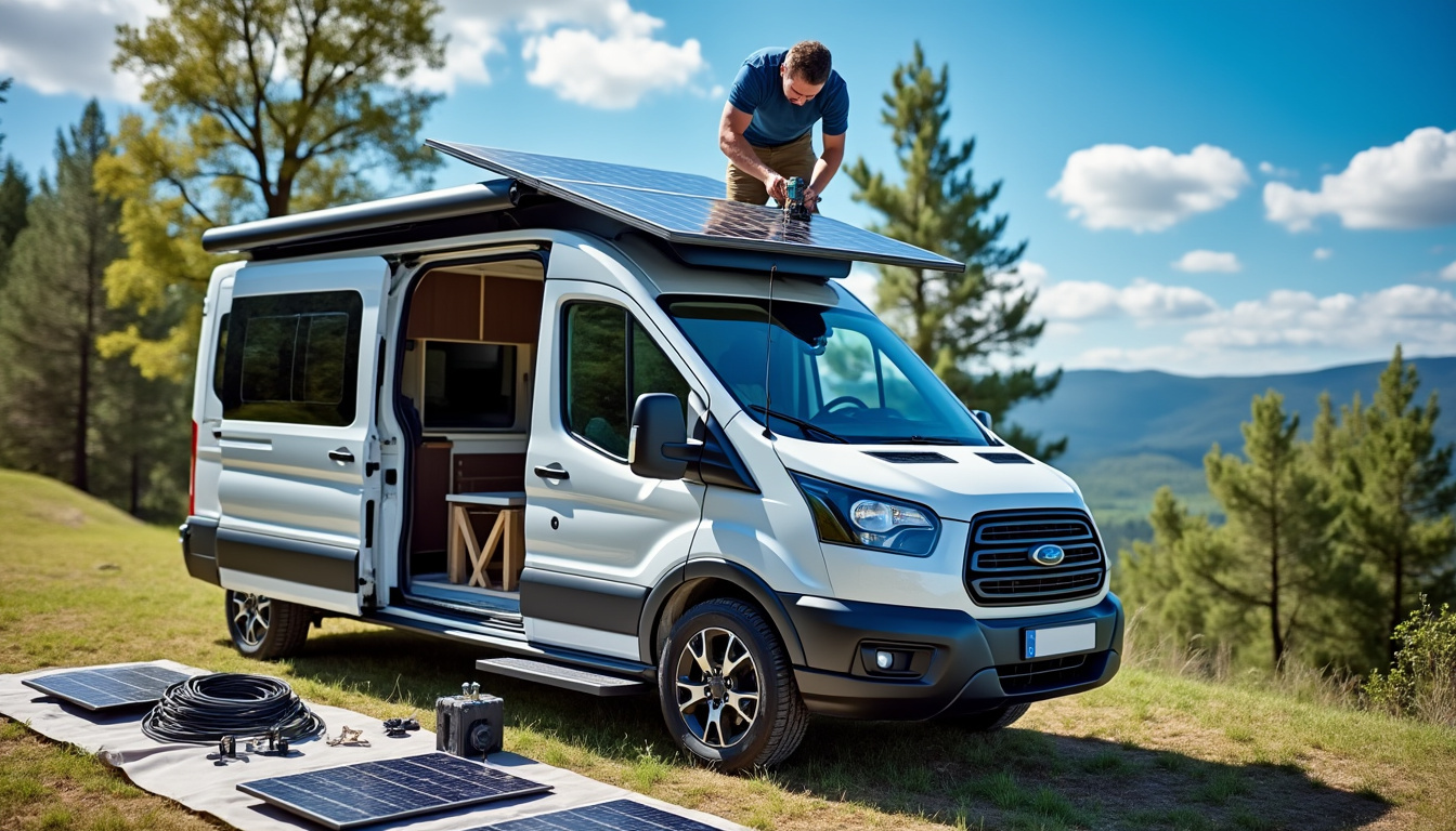 découvrez notre guide complet pour l'installation de panneaux solaires sur votre camping-car et profitez d'une énergie autonome en voyage.