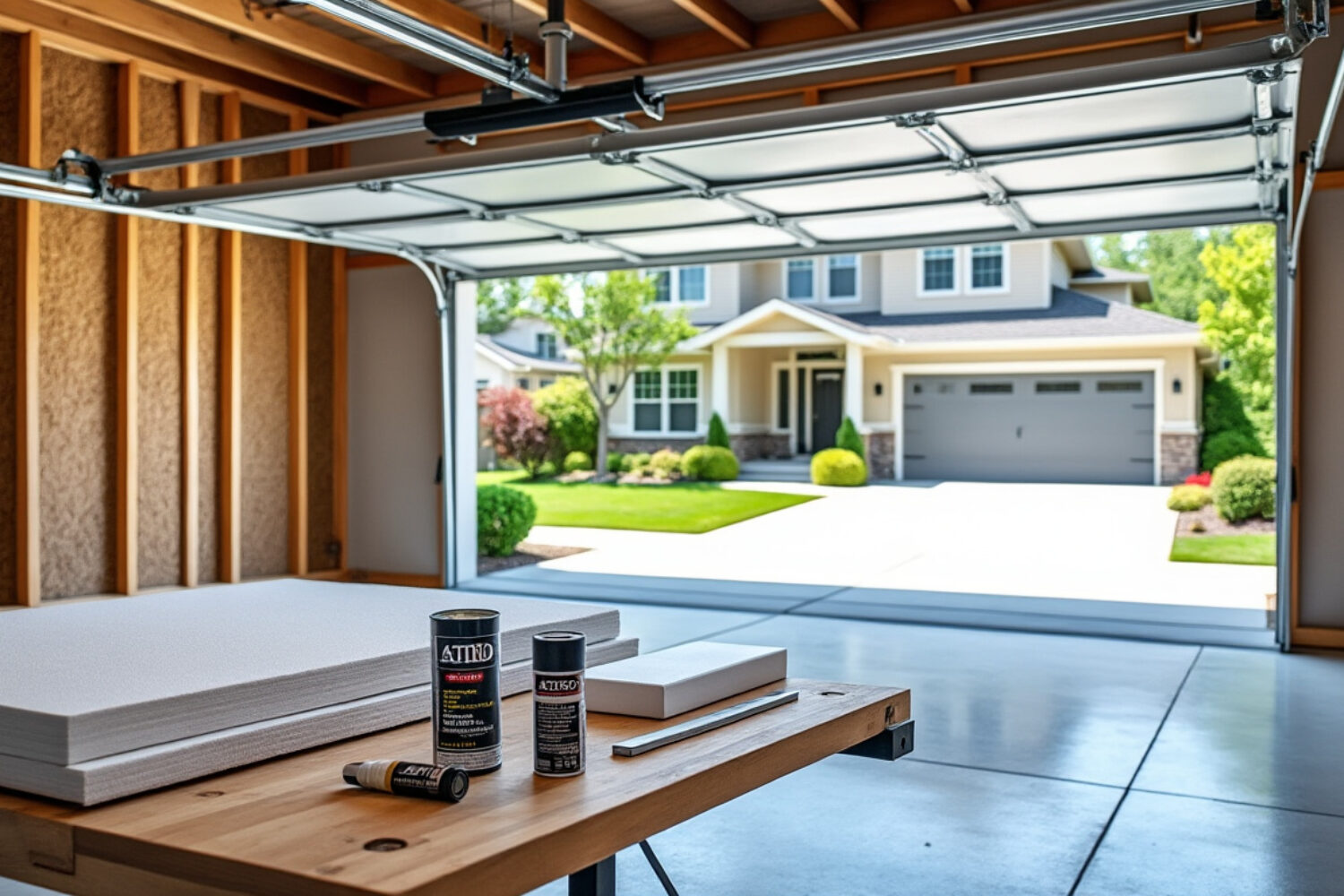 Isolation des portes de garage : kits, prix et économies réelles
