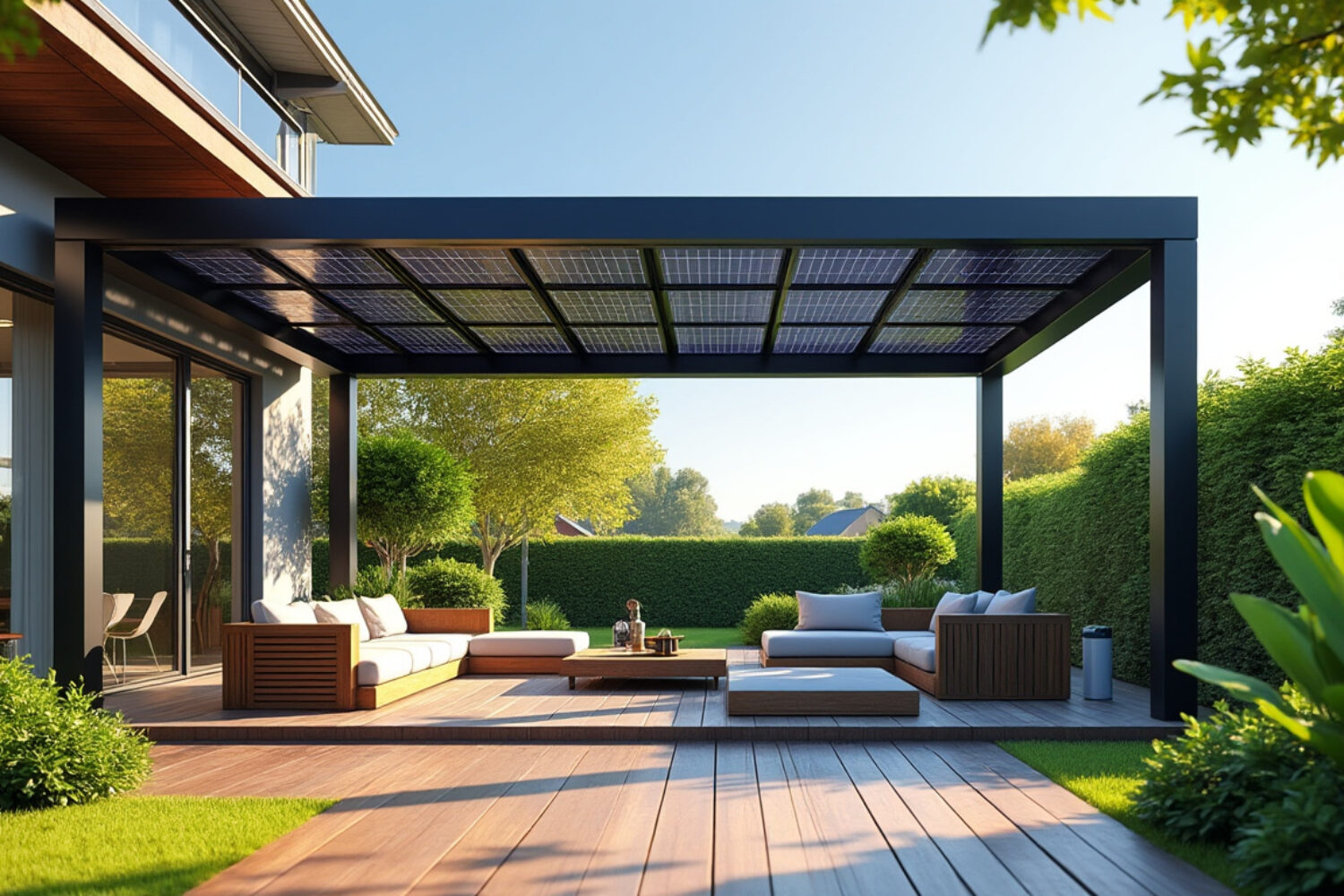 Pergola solaire : prix, autonomie et aides 2026