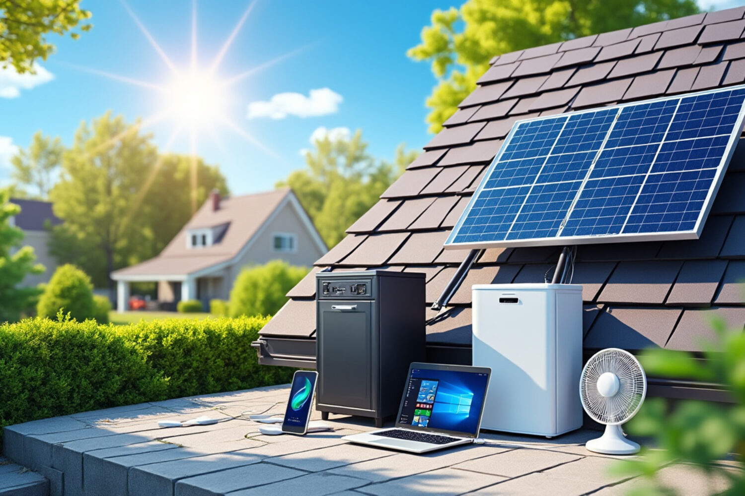 Que peut-on alimenter avec un panneau solaire de 400 W