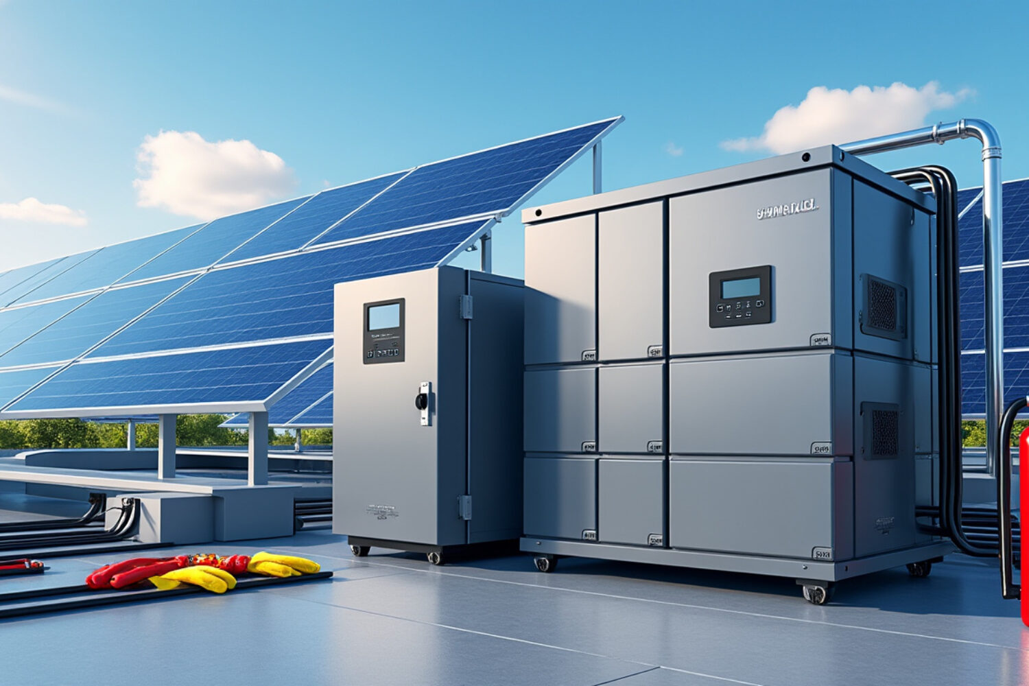 Quelle batterie pour un panneau solaire de 9000 W : calcul et choix