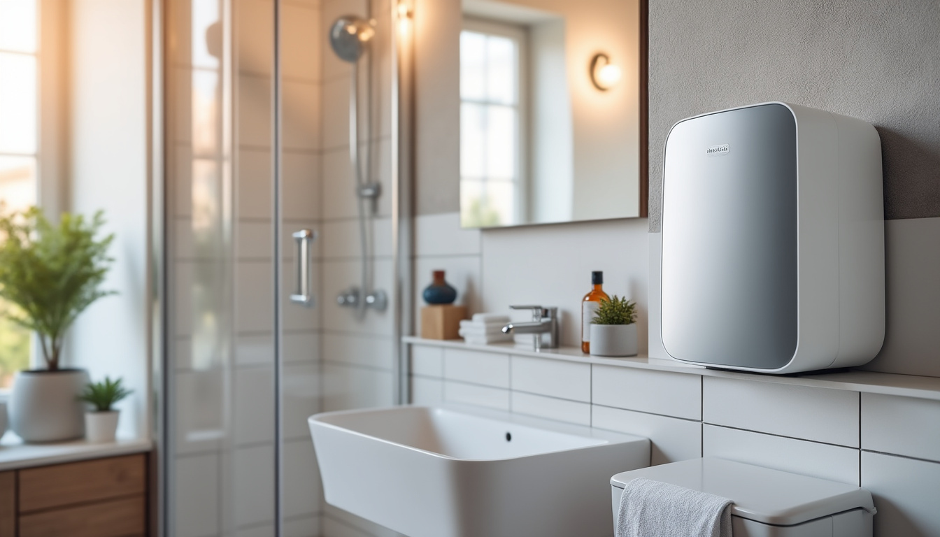 découvrez notre guide complet sur les déshumidificateurs pour salle de bain : avis, meilleurs modèles et fonctionnement pour un air sain et sans humidité.
