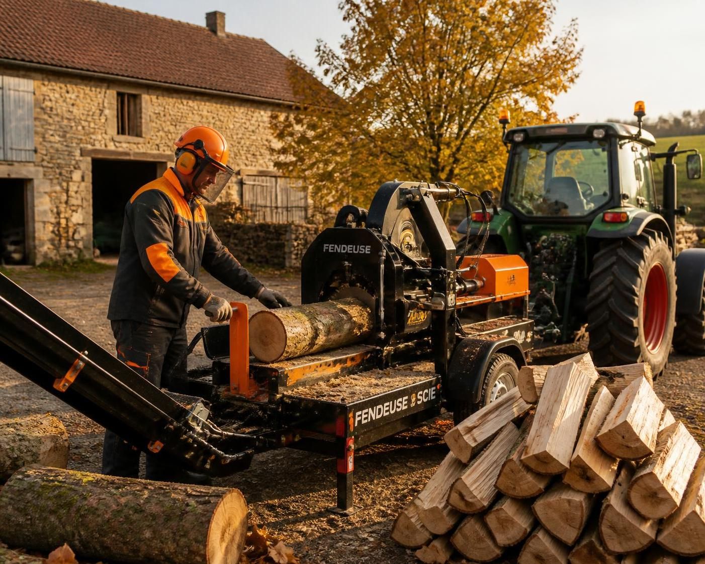 découvrez notre gamme de combinés à bois de chauffage alliant scie, fendeur et disponibles en modèles professionnels ou d'occasion pour un chauffage efficace et économique.